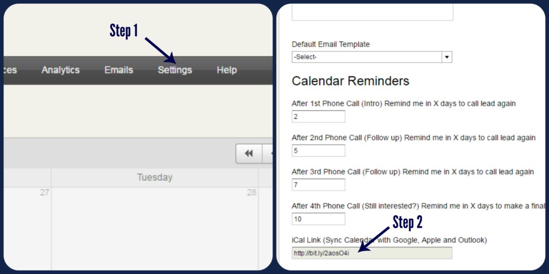 sync ical to outlook 2016